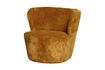 Miniatuur Dandy gele fluwelen fauteuil 2