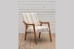 Miniatuur Darline fauteuil van licht hout 1