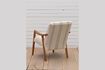 Miniatuur Darline fauteuil van licht hout 5