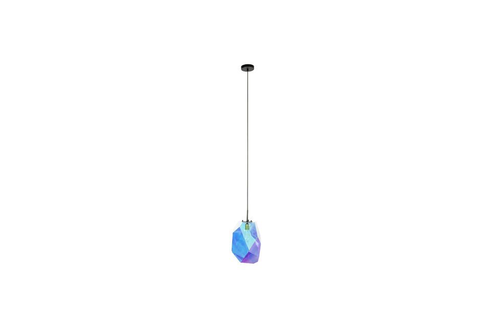 Diamant veelkleurige ijzeren hanglamp Bold Monkey