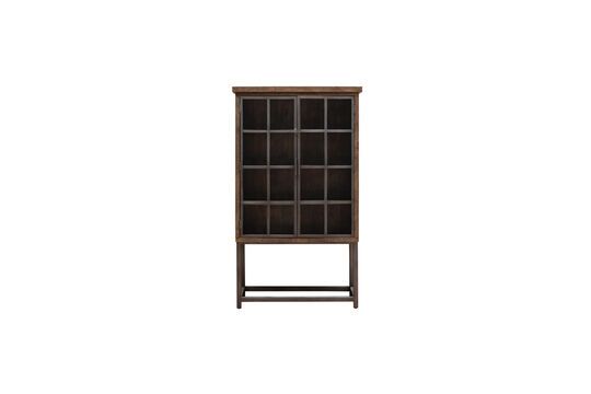 Donker hout vitrine Durbuy Productfoto