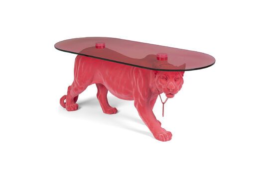 Dope roze aluminium salontafel Productfoto