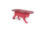 Miniatuur Dope roze aluminium salontafel Productfoto