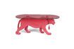 Miniatuur Dope roze aluminium salontafel 6