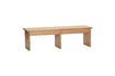 Miniatuur Doppio licht houten console 3