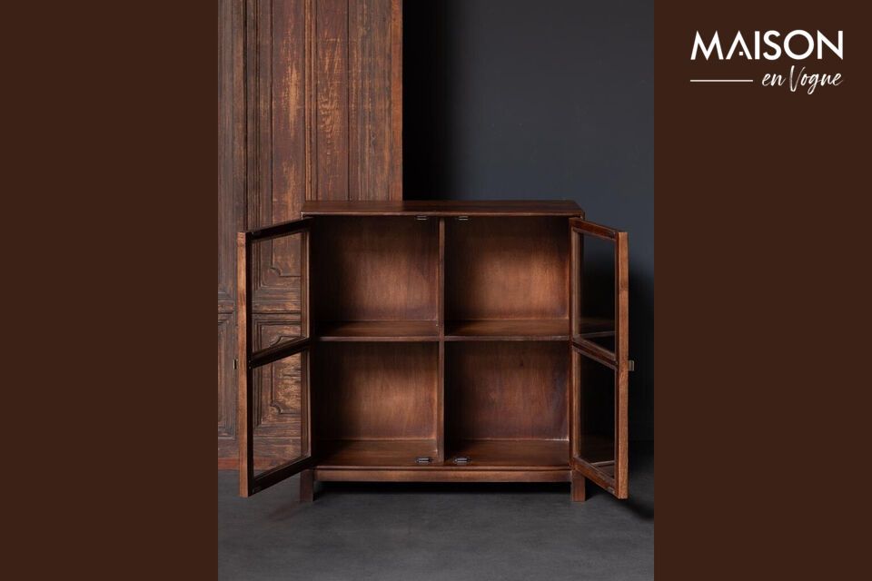 Een praktisch, elegant dressoir van mangohout voor elk interieur.