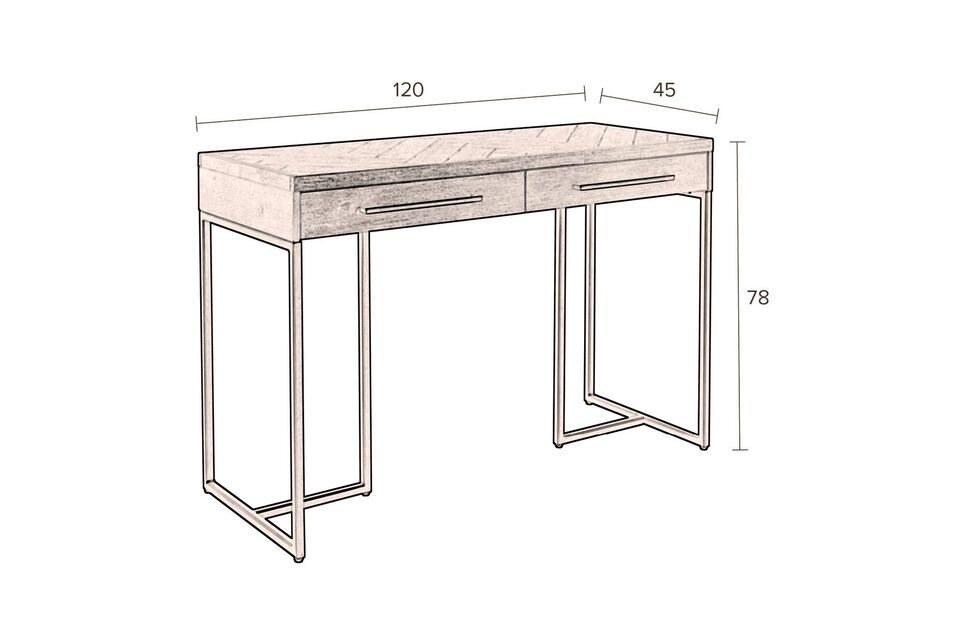 Eikenhouten console Klasse - 16