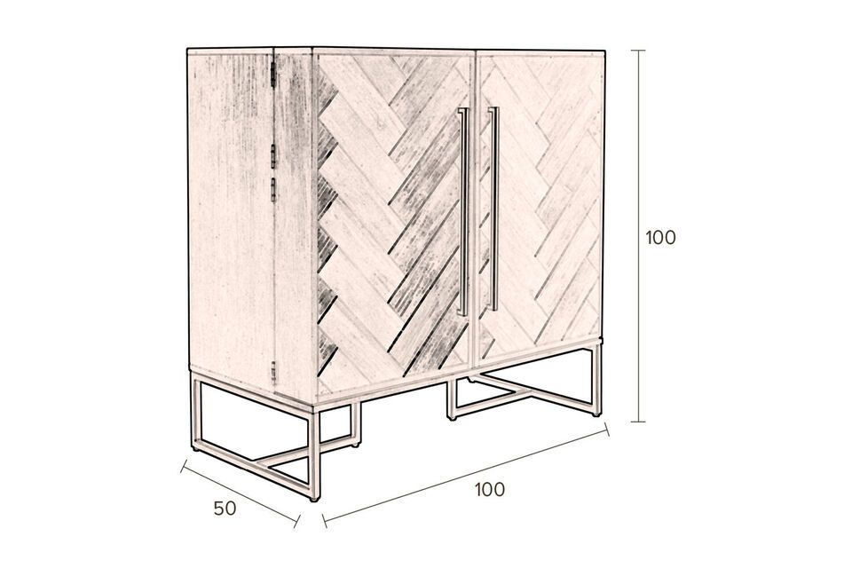 Eikenhouten dressoir Class - 15