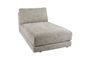 Miniatuur Element chaise longue in grijze stof Toronto Productfoto