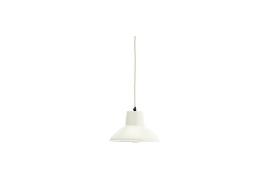 Enamoof ivoorkleurige geëmailleerde hanglamp Productfoto