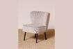 Miniatuur Fantaisie beige stoffen fauteuil 2