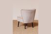 Miniatuur Fantaisie beige stoffen fauteuil 4