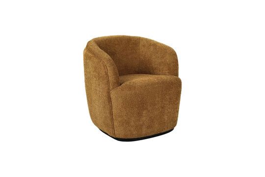 Fauteuil Porterville in camel bouclé stof Productfoto