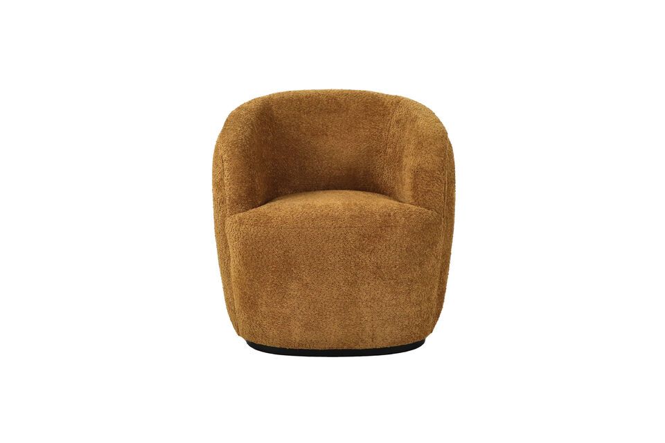 Ontdek de Porterville individuele fauteuil in camel van Pomax