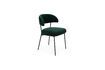 Miniatuur Fauteuil Winner donkergroen fluweel 1