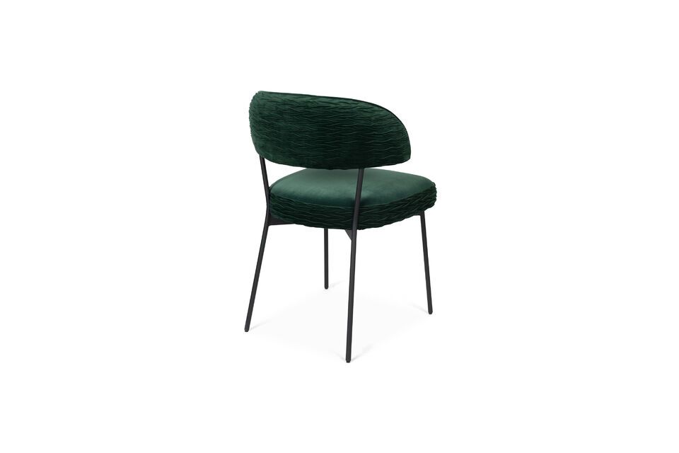 Fauteuil Winner donkergroen fluweel - 4