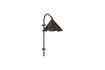 Miniatuur Flola bruin messing wandlamp 1