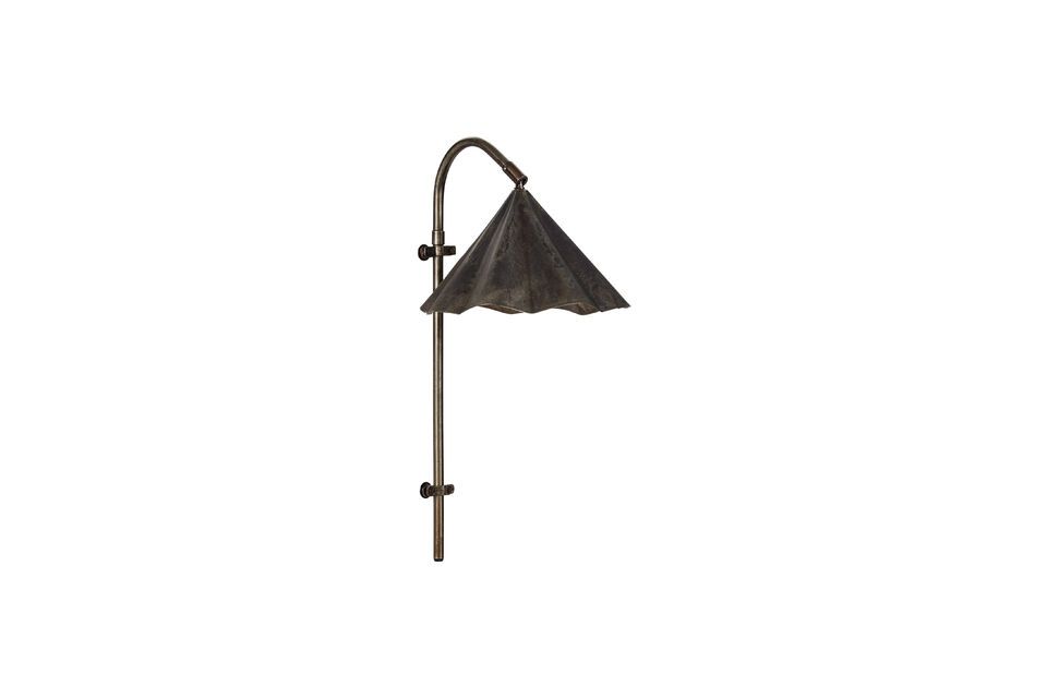 Flola bruin messing wandlamp House Doctor