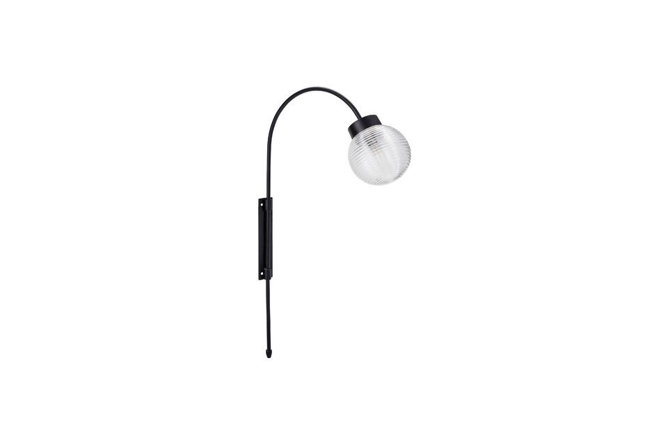 Gaia zwart metalen wandlamp House Doctor