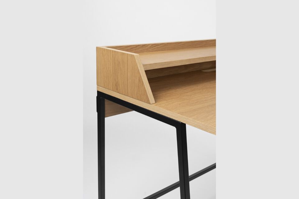 Giorgio bruin houten bureau Giorigo - 4