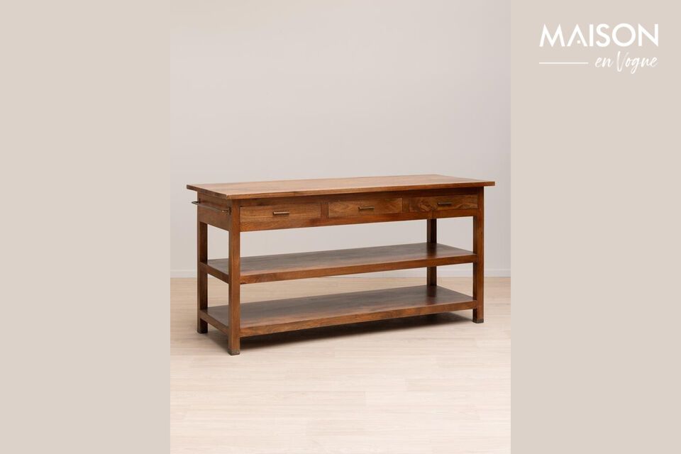 Giverny donkerhouten console Chehoma