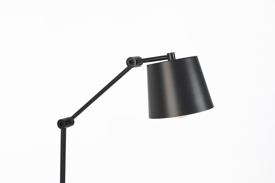 Grijze ijzeren vloerlamp Hajo - 5