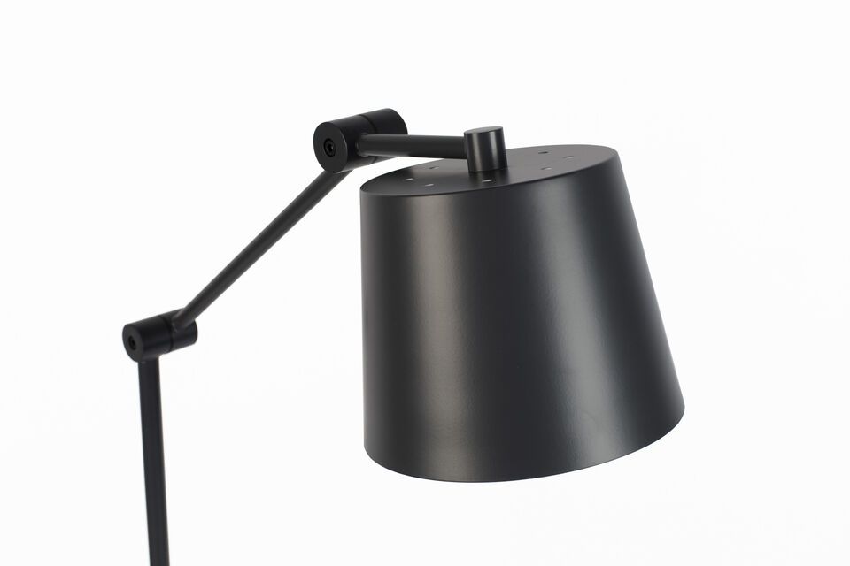 Grijze ijzeren vloerlamp Hajo - 6