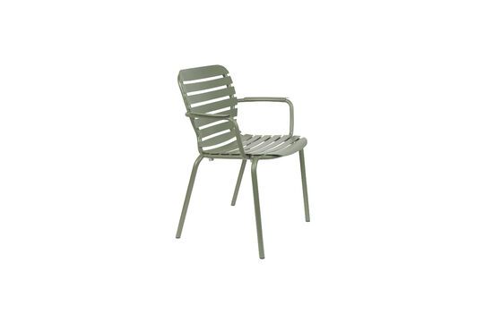 Groene aluminium fauteuil Vondel Productfoto