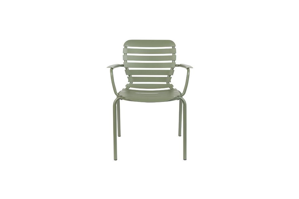 Groene aluminium fauteuil Vondel - 3