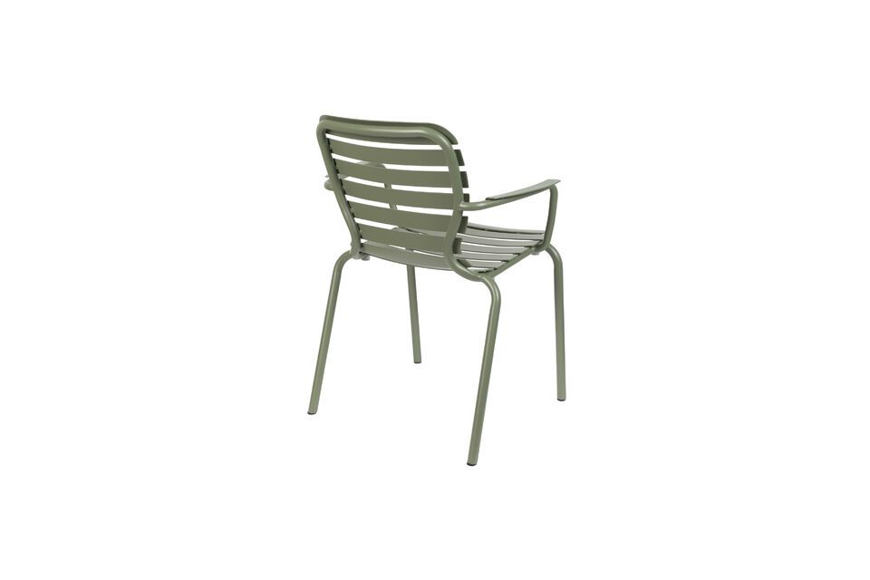 Groene aluminium fauteuil Vondel - 5