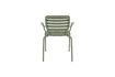 Miniatuur Groene aluminium fauteuil Vondel 8