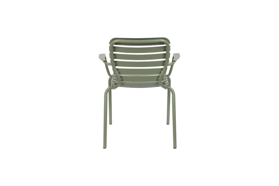 Groene aluminium fauteuil Vondel - 6