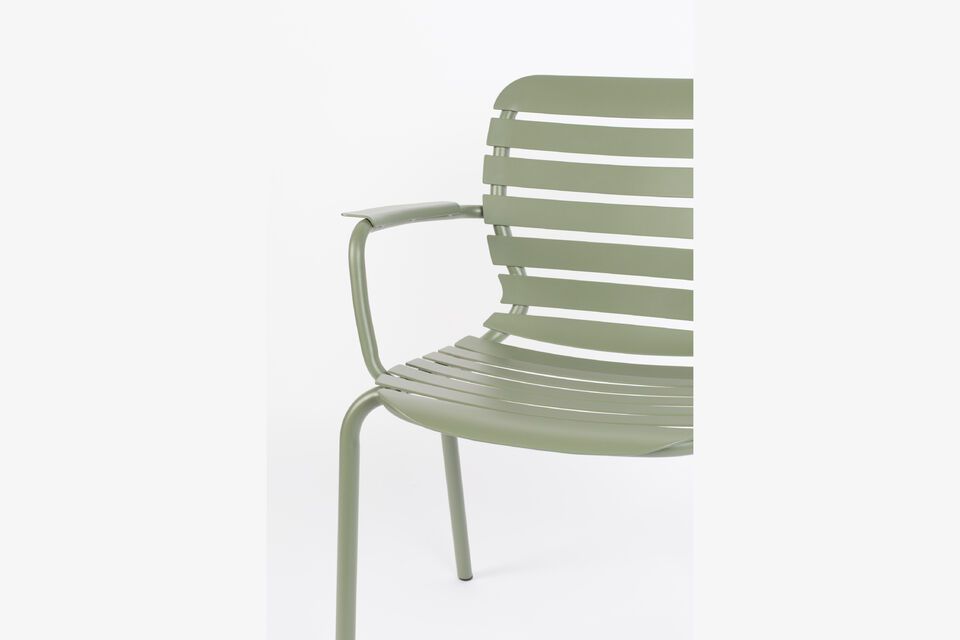 Groene aluminium fauteuil Vondel - 9