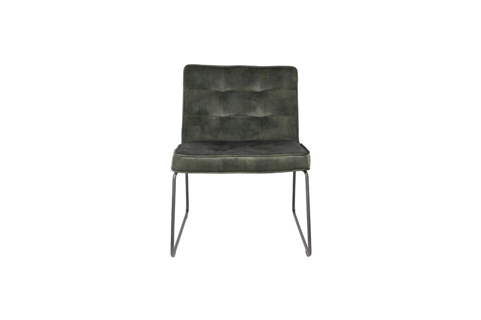 Groene stoffen fauteuil Clark - 7