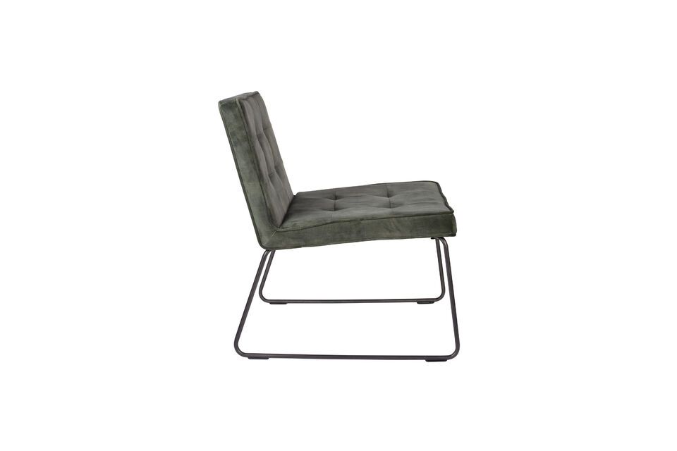 Groene stoffen fauteuil Clark - 8