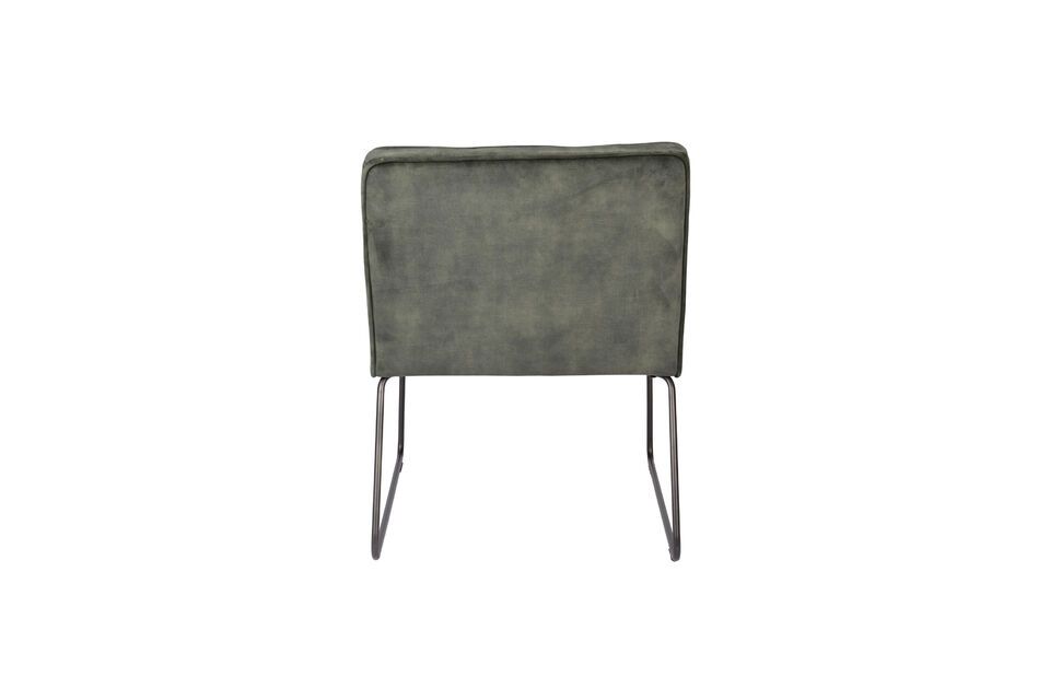 Groene stoffen fauteuil Clark - 10