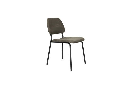 Groene stoffen fauteuil Darby Productfoto