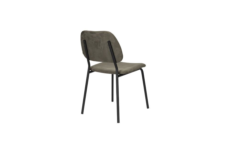 Groene stoffen fauteuil Darby - 3