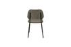 Miniatuur Groene stoffen fauteuil Darby 6