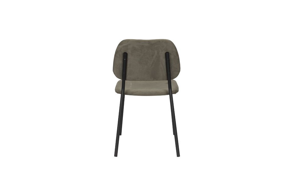 Groene stoffen fauteuil Darby - 4