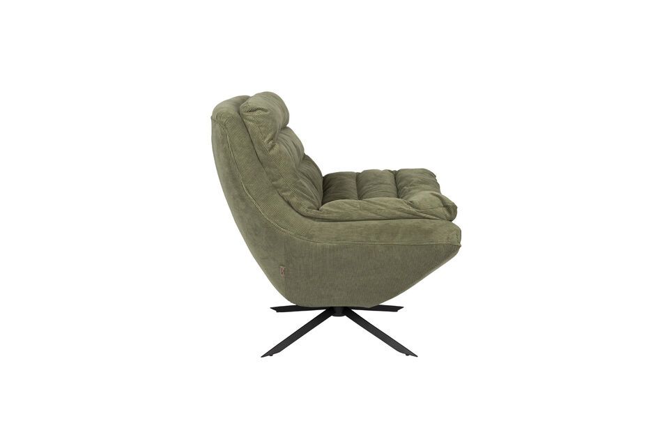 Ontdek comfort en moderniteit met onze elegante stoffen fauteuil