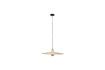 Miniatuur Grote beige rotan hanglamp Balance 1