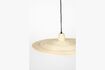 Miniatuur Grote beige rotan hanglamp Balance 8