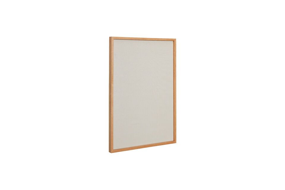 Dit prikbord is een elegante en praktische toevoeging aan elke kamer