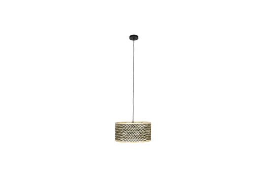 Hanglamp in beige bamboehout Isla Productfoto