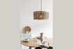 Miniatuur Hanglamp in beige bamboehout Isla 3