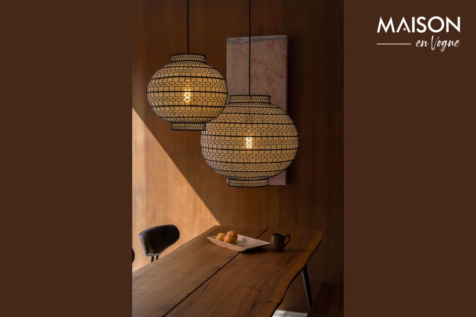 Hanglamp in blik Ming - 8