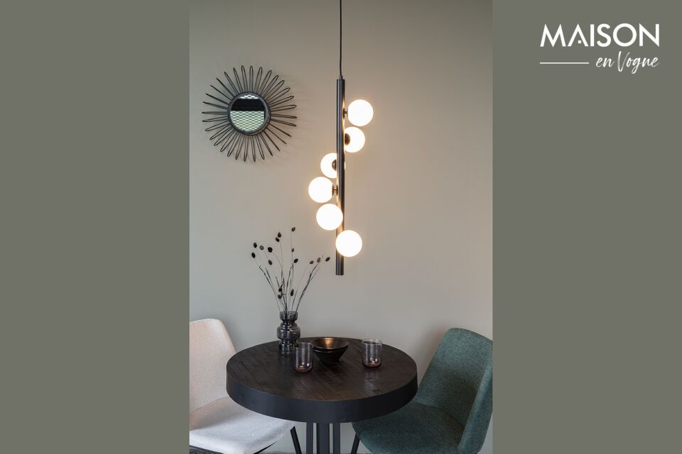 Hanglamp in wit metaal Monica - 1