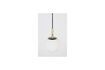 Miniatuur Hanglamp zwart glas 18 cm Orion 5