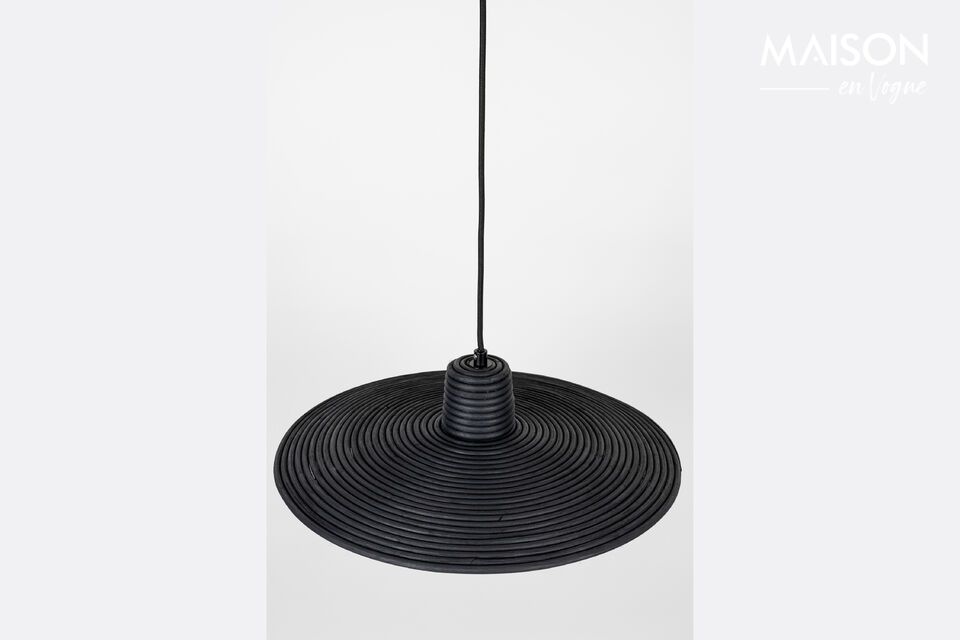 Hanglamp zwart rotan Balance - 2